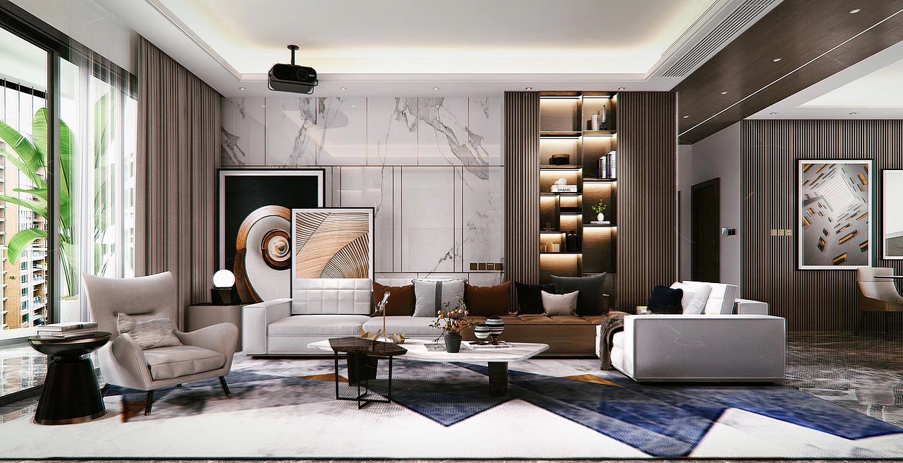 现代轻奢侈客餐厅