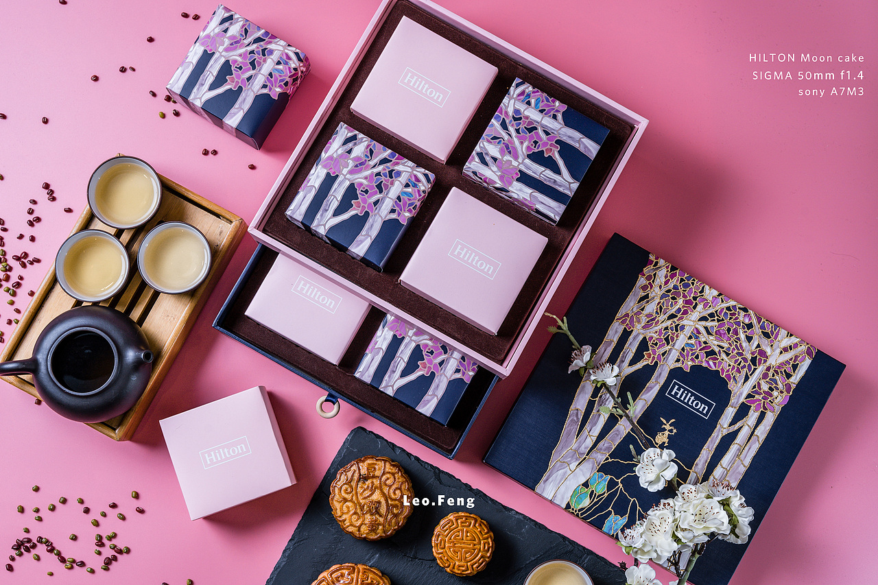 HILTON Moon cake 静物摄影（图ZMTIyODUwMzg4） - 产品摄影 - 站酷设计师leofffeng原创素材 - 站酷ZCOOL