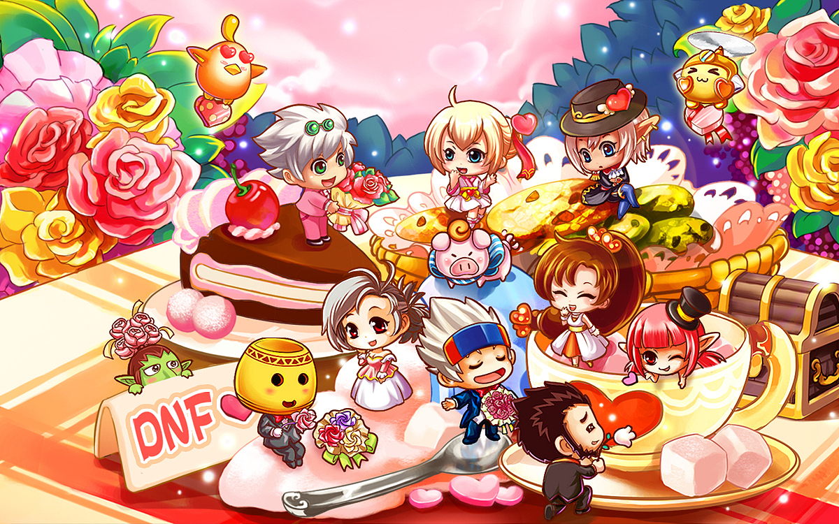 DNF Q版壁纸合集（图ZNTg1OTg2MA==） - 概念设定 - 站酷设计师whoandshe原创素材 - 站酷ZCOOL