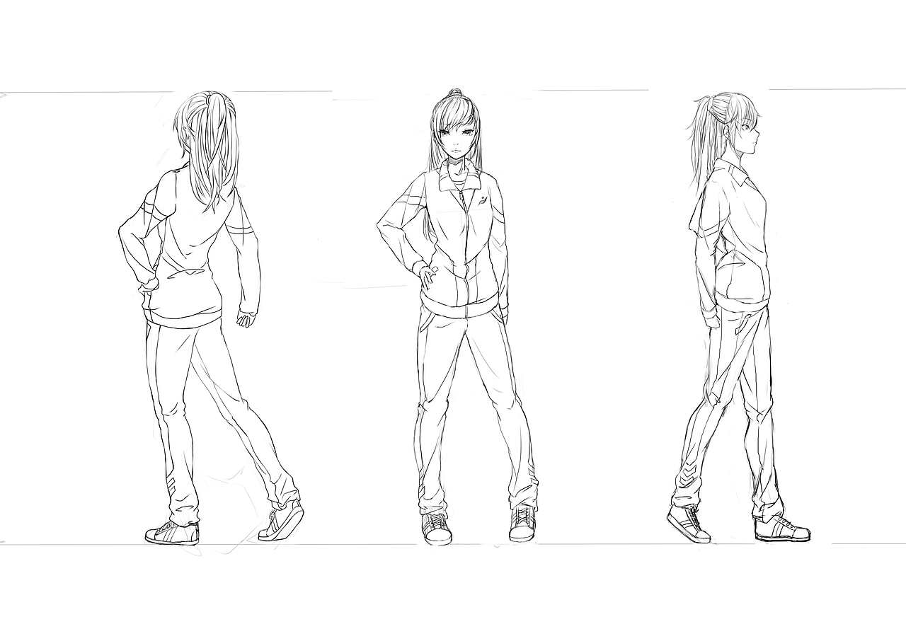 漫画插画漫画人设