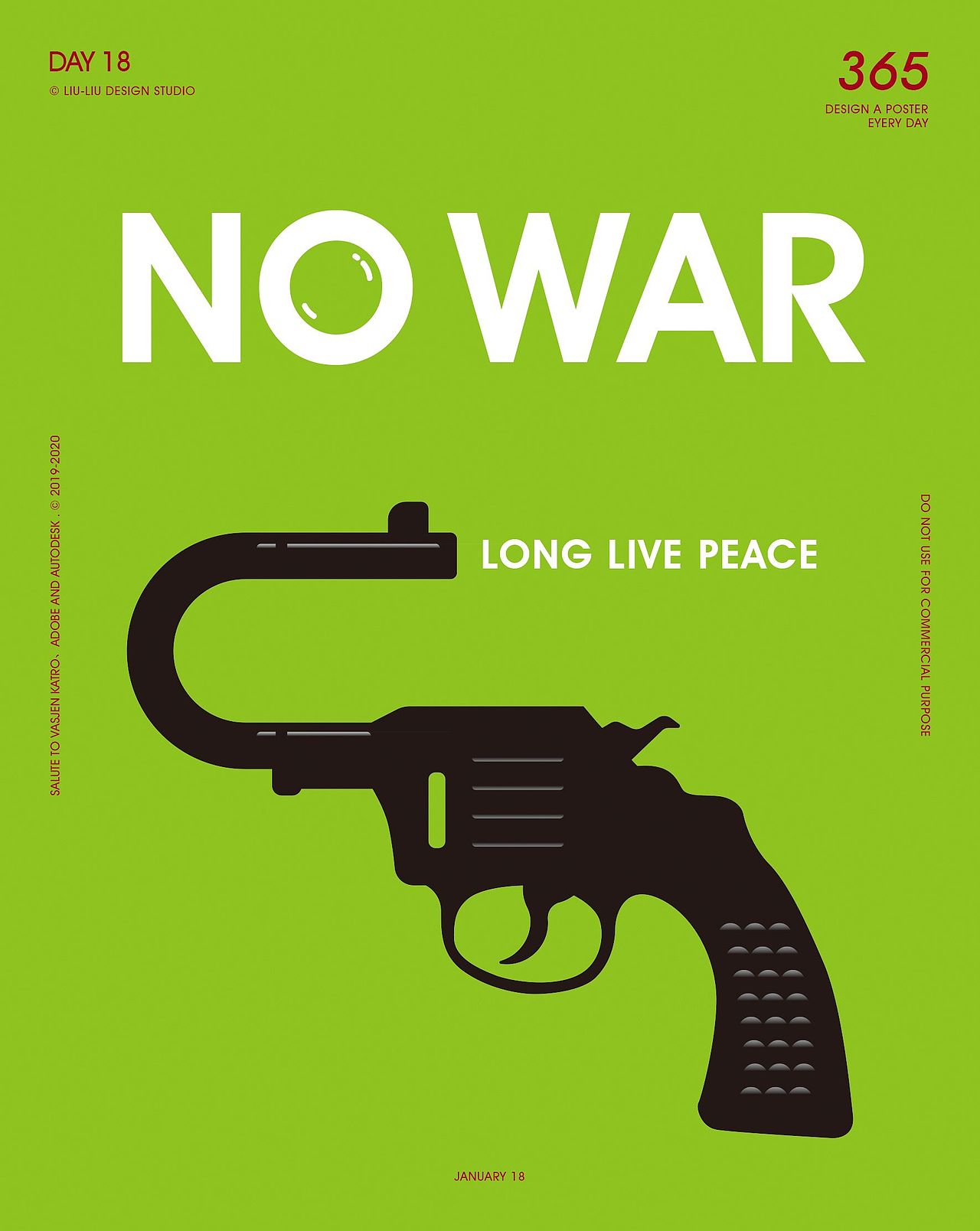 反战题材的原创创意海报