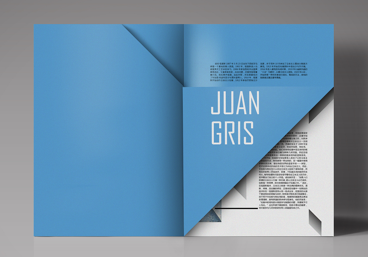 "cubism"立体主义画册版式设计