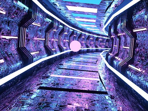 C4D芯片概念练习