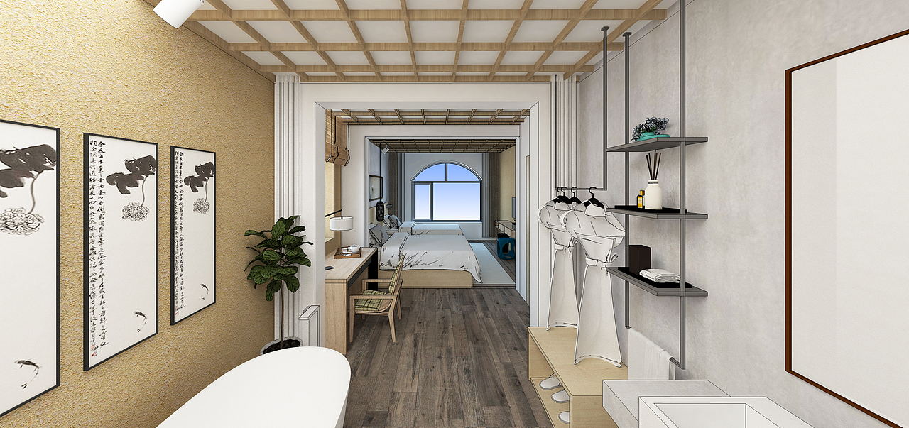 五台山禅意民宿设计