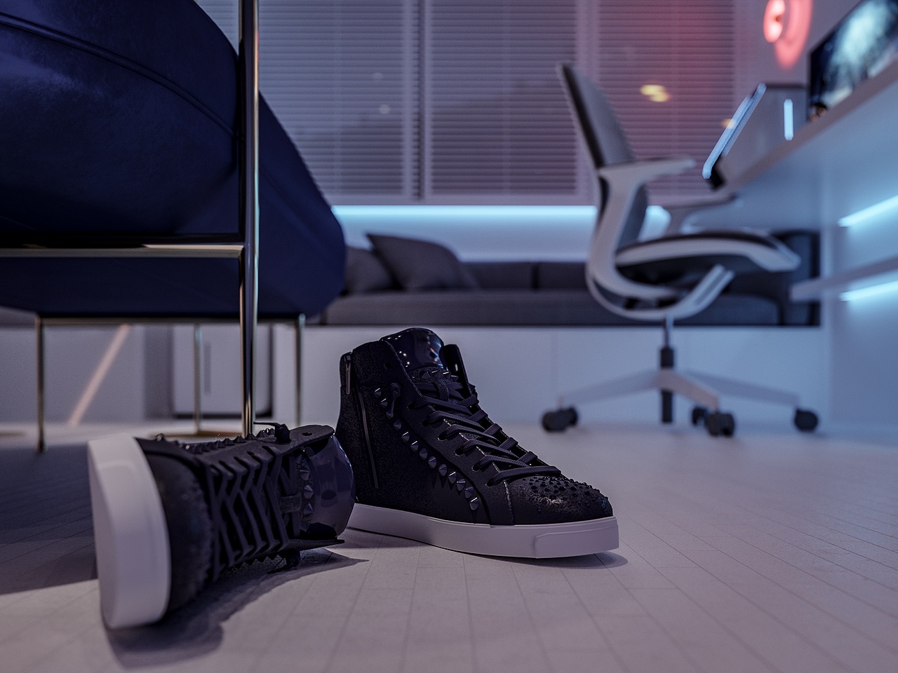 家里有个电竞室（图ZMTY1OTQ4NDA0） - 家装设计 - 站酷设计师许铭轩Eddie原创素材 - 站酷ZCOOL