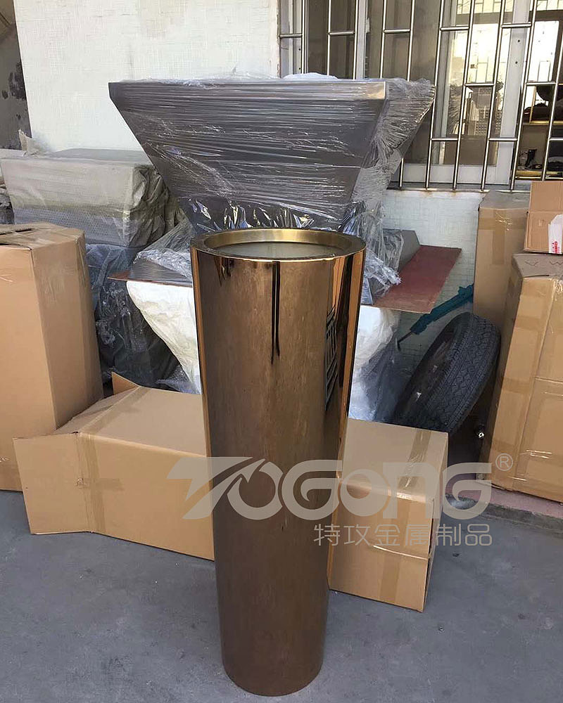 园林景观不锈钢花箱花钵厂家定制（图ZMjE3NTAyMzUy） - 工艺品设计 - 站酷设计师特攻金属制品原创素材 - 站酷ZCOOL