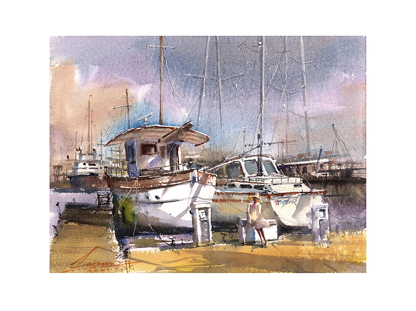 入围AWS第156届国际画展