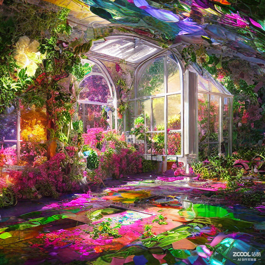 #AI创作实验室#百花房