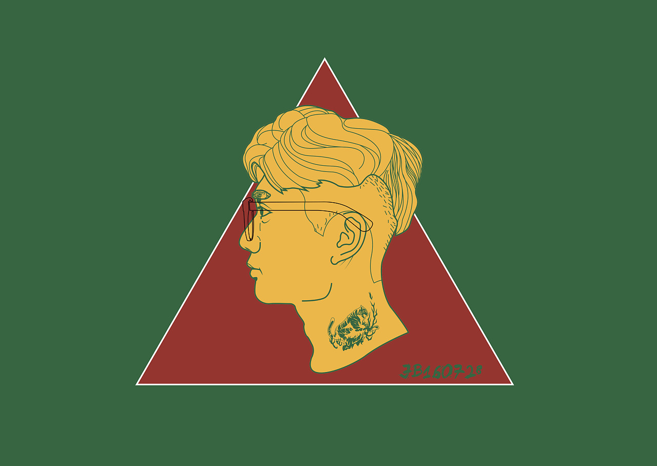 0728侧面人像|插画|新锐潮流插画|王金宝 - 原创作品 - 站酷 (zcool)