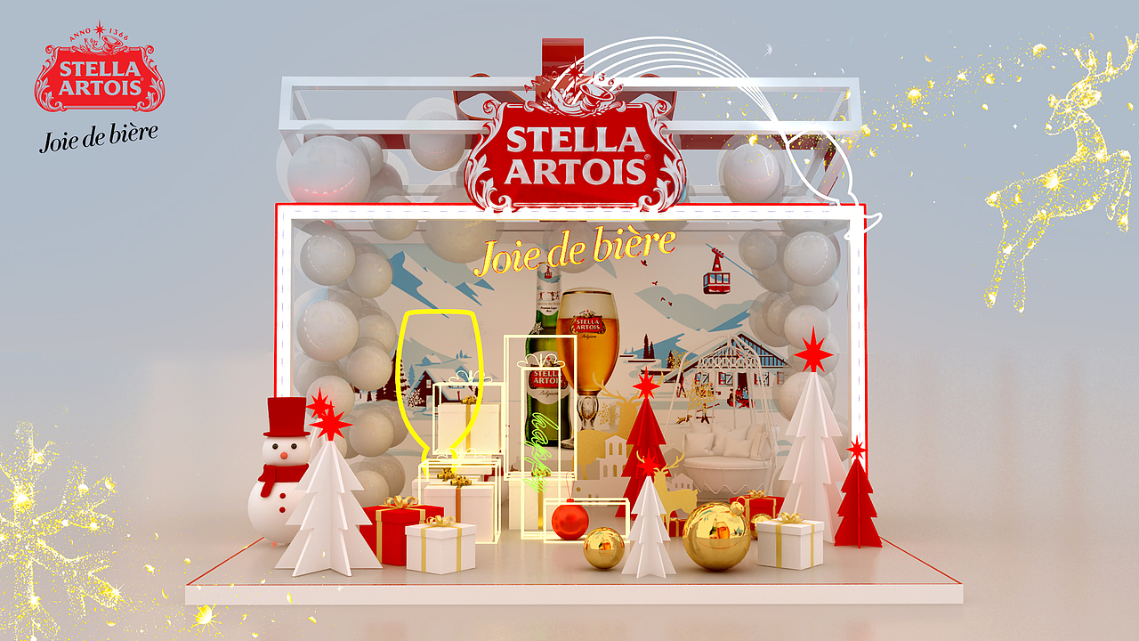 主题美陈设计|美陈创意设计|新年商场美陈设计