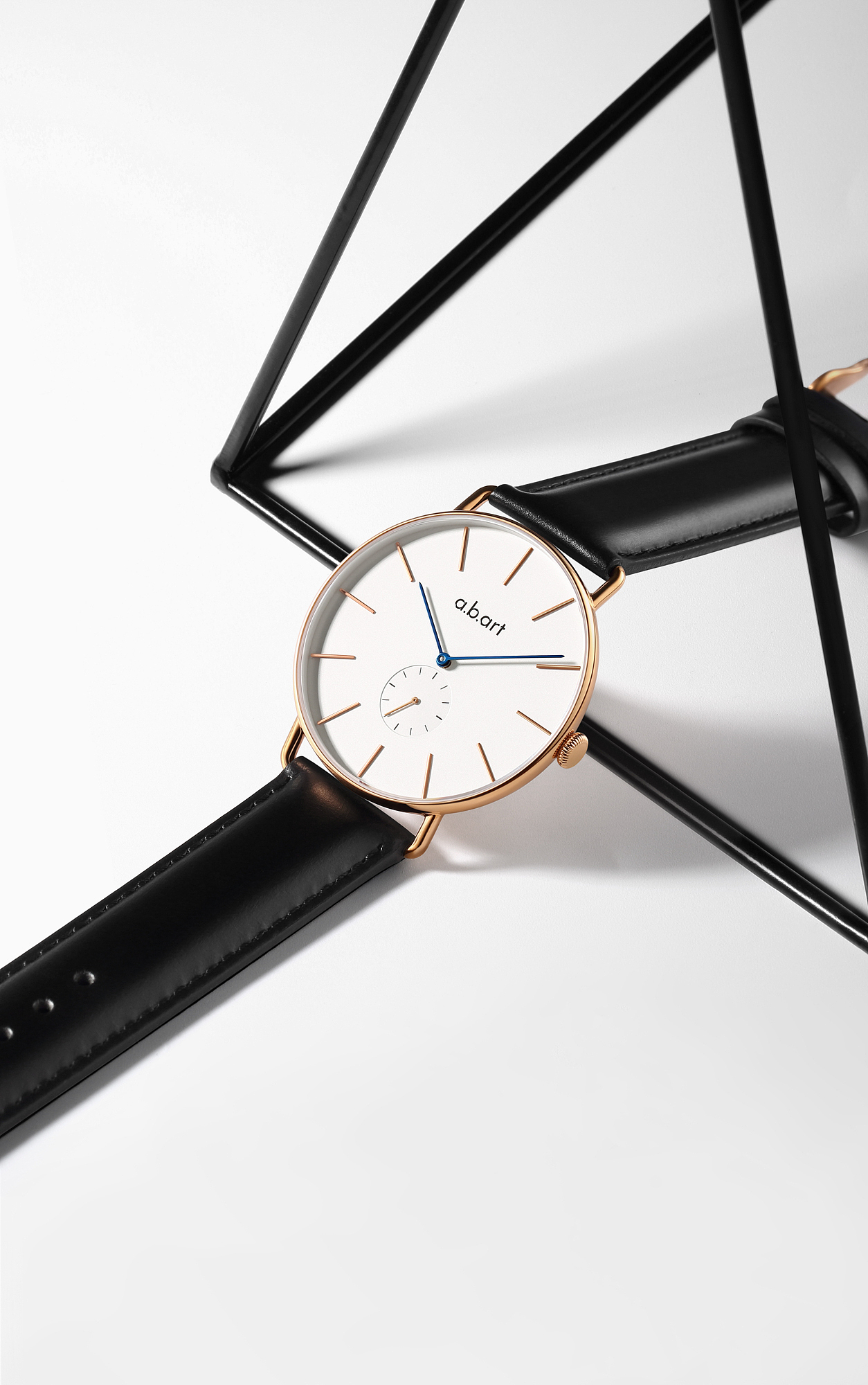 爱彼雅手表产品的一组线下灯箱海报拍摄