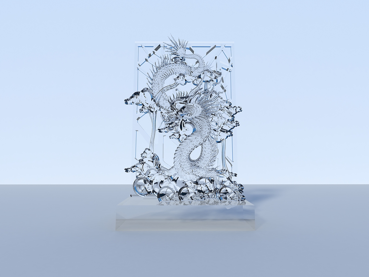 冰雕作品建模草稿