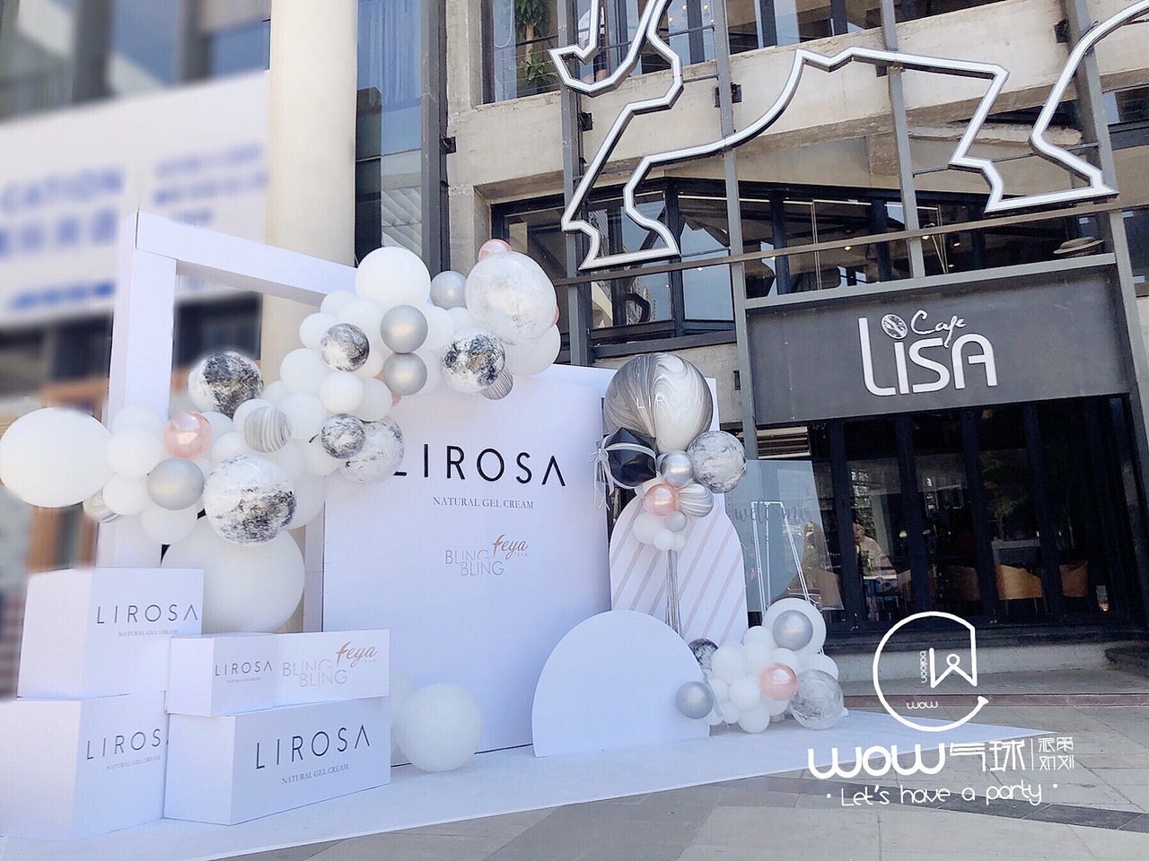 LIROSA| 白灰系气球party（图ZMTY5MjI2ODY0） - 舞台美术 - 站酷设计师MYD派对設計美学原创素材 - 站酷ZCOOL