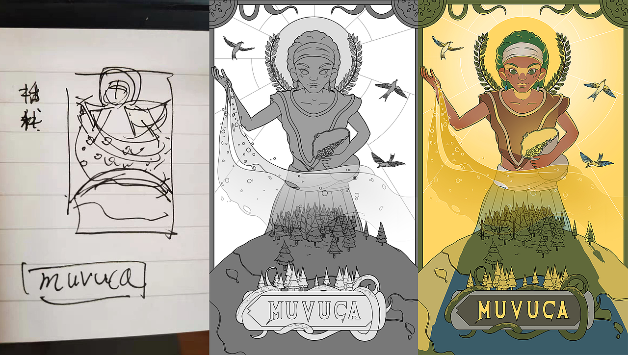 森林的播种（图ZMjQ3MzkyOTEy） - 概念设定 - 站酷设计师也边原创素材 - 站酷ZCOOL