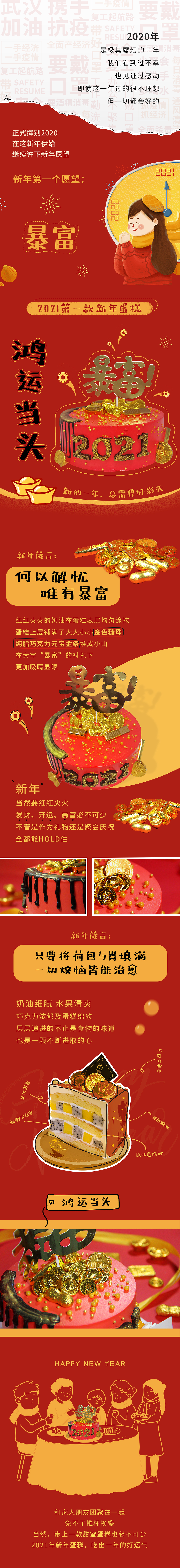 新年蛋糕-推文/详情页（图ZMjUwMjAxNDI0） - 海报 - 站酷设计师oO波妞Oo原创素材 - 站酷ZCOOL