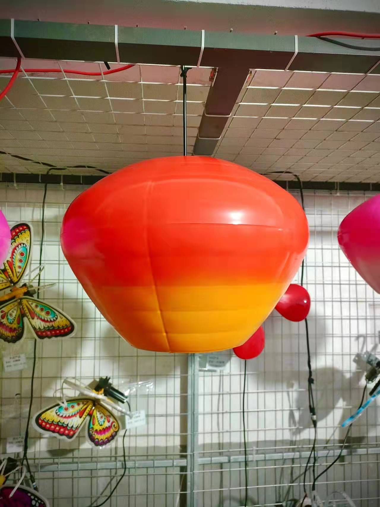 网红灯笼西安异形宫型灯笼挂件春节亮化树木装饰灯笼|摄影|其他摄影