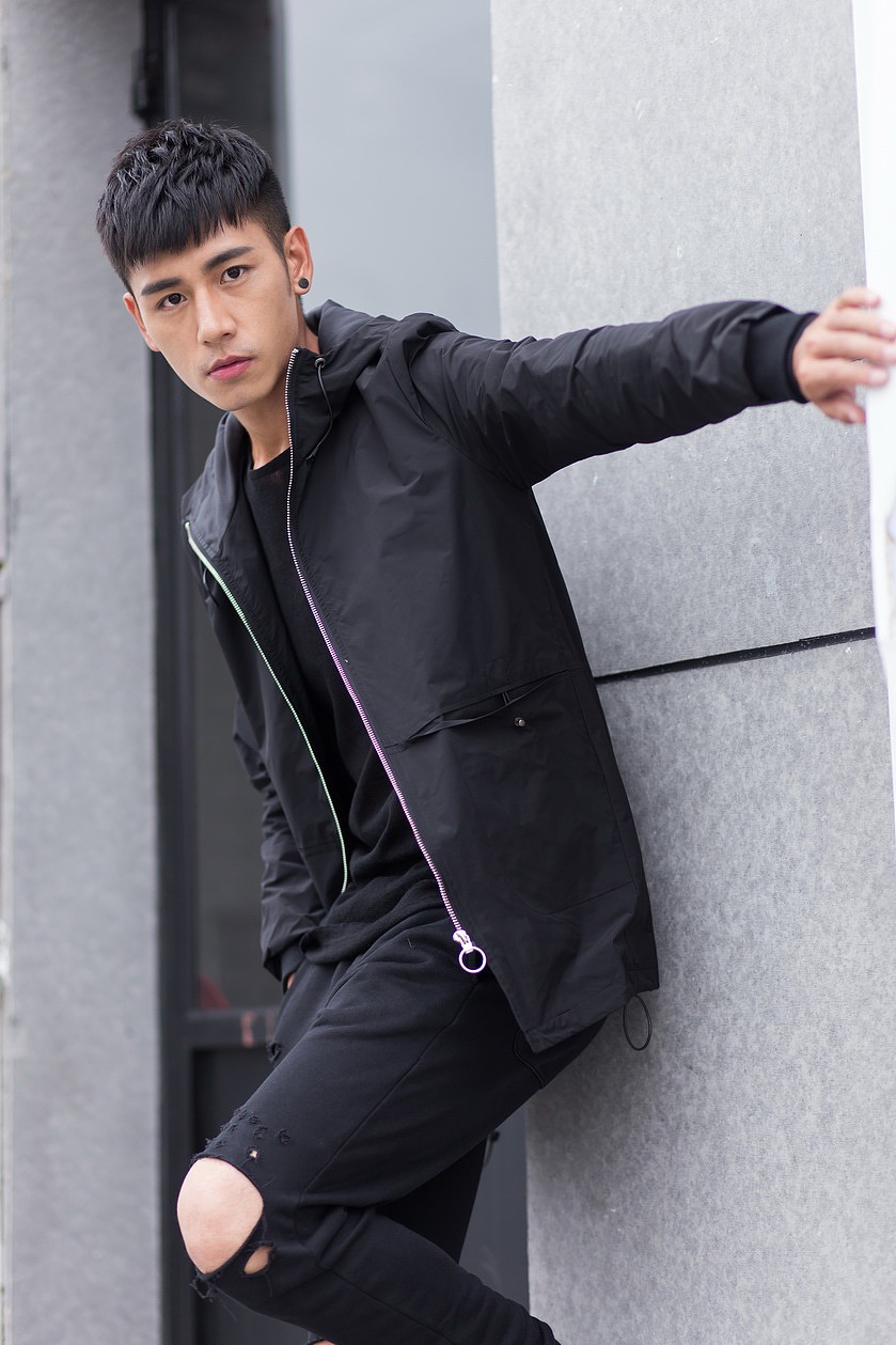 服装毛衣拍摄淘宝摄影 春夏男装外景模特拍照 外模拼拍 男装模特街拍