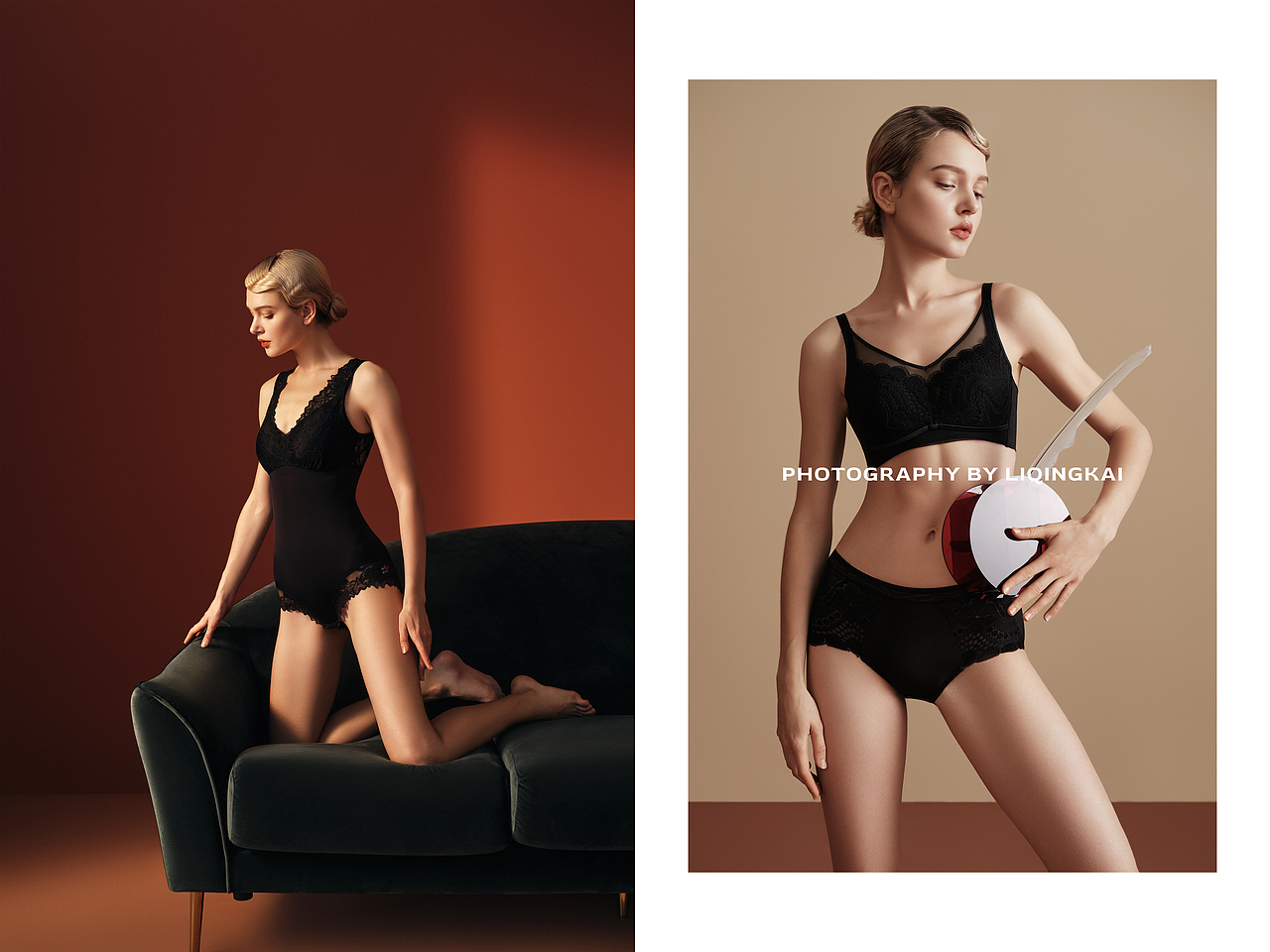 内衣拍摄(优雅复古)