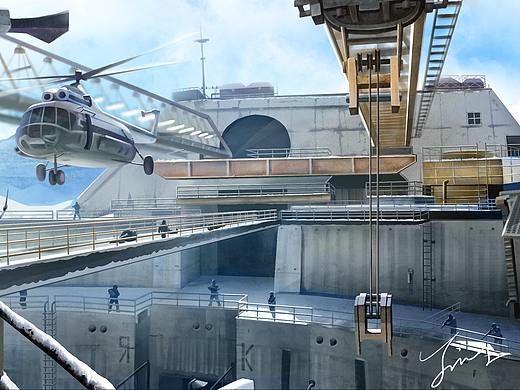 黑寡妇电影场景