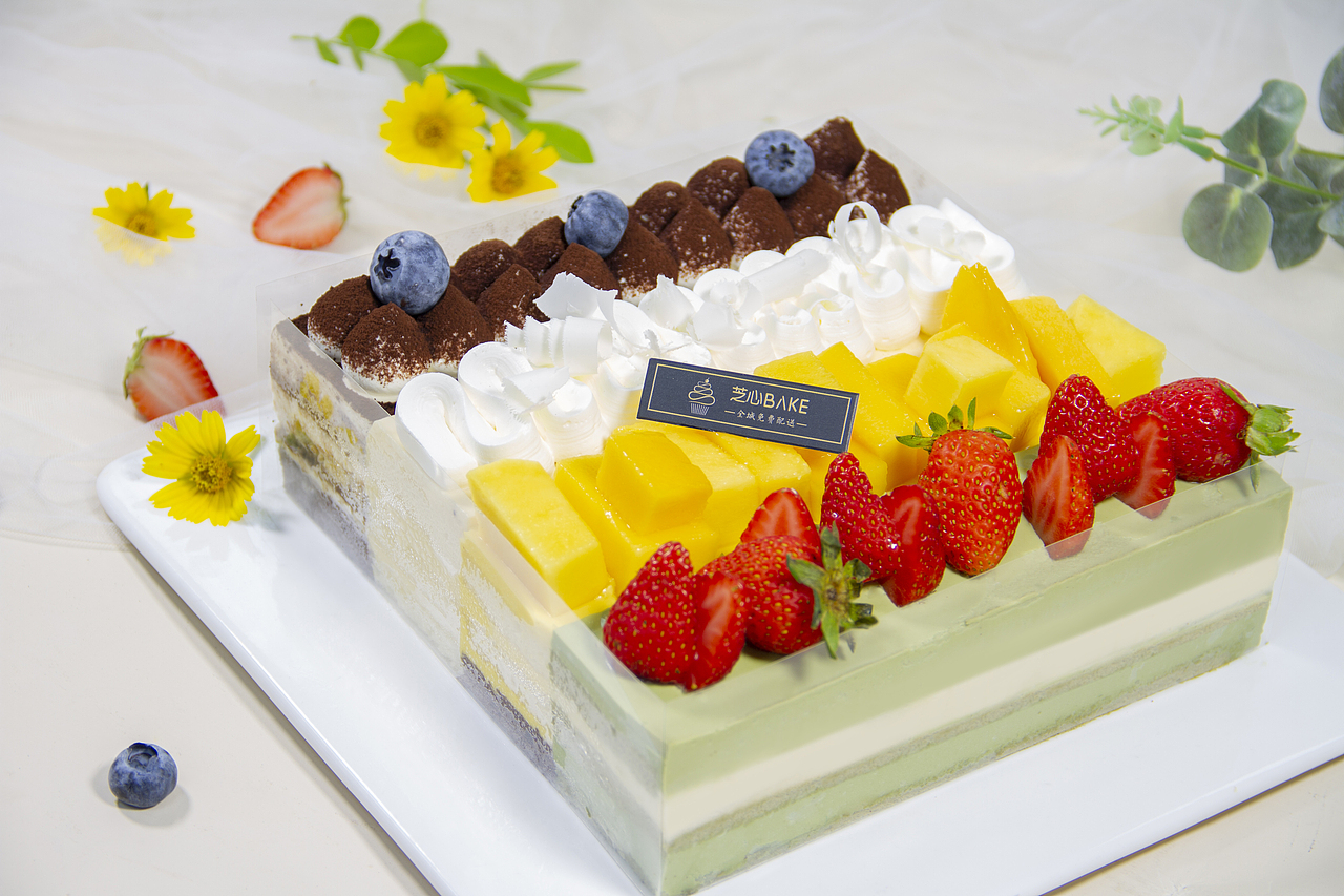 水果慕斯蛋糕|摄影|美食摄影|一条淹死的鱼oooo_原创作品-站酷zcool