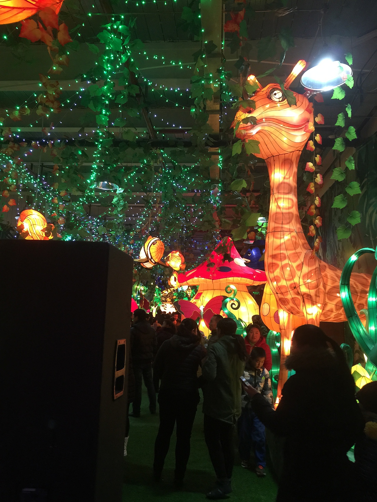 鼎盛王朝3D灯饰声光电互动装置立体画