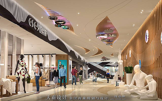 天霸设计公司携手梧州商业空间设计客户掀起设计热潮（图ZODkyMzEyMjQ=） - 建筑设计 - 站酷设计师专业购物中心设计原创素材 - 站酷ZCOOL