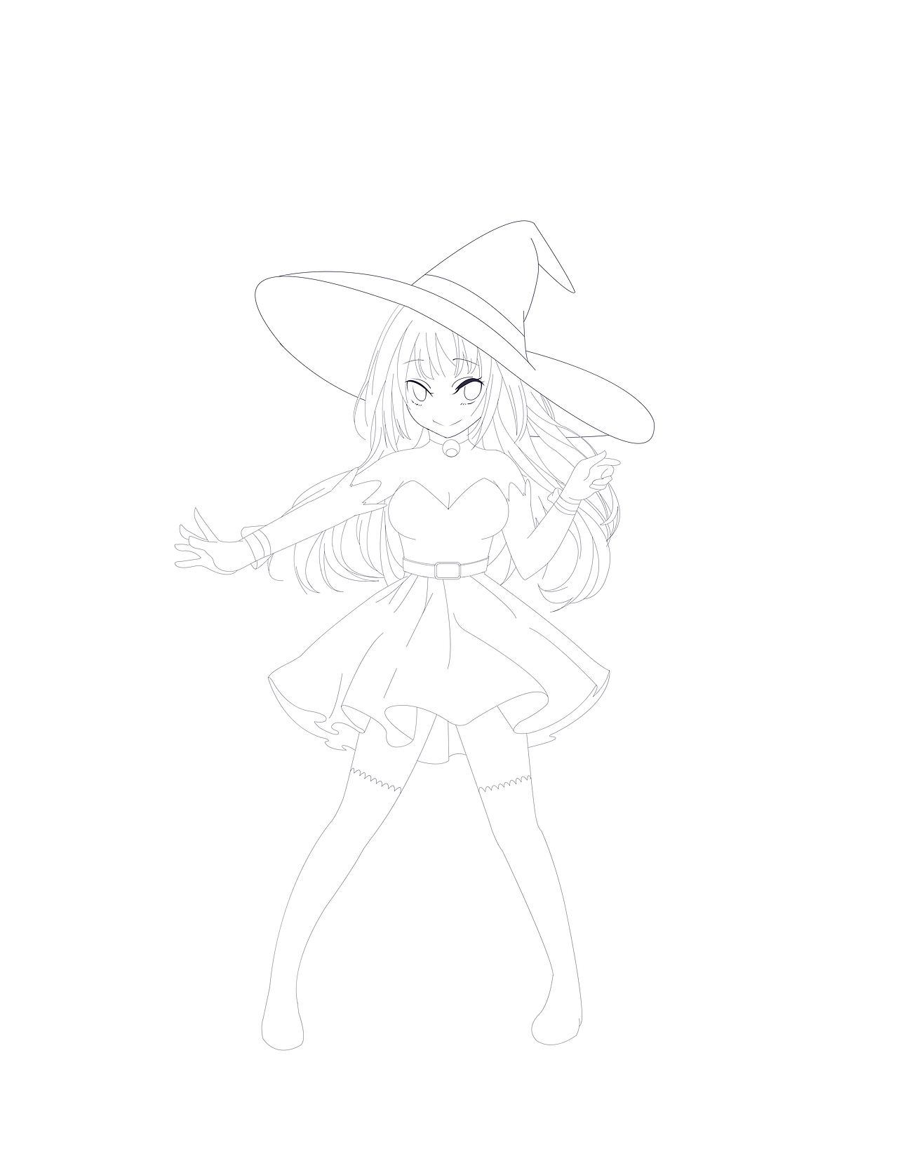 二次元妹子一枚（图ZMTEzNzYzMTk2） - 创作习作 - 站酷设计师ChanningChoo原创素材 - 站酷ZCOOL