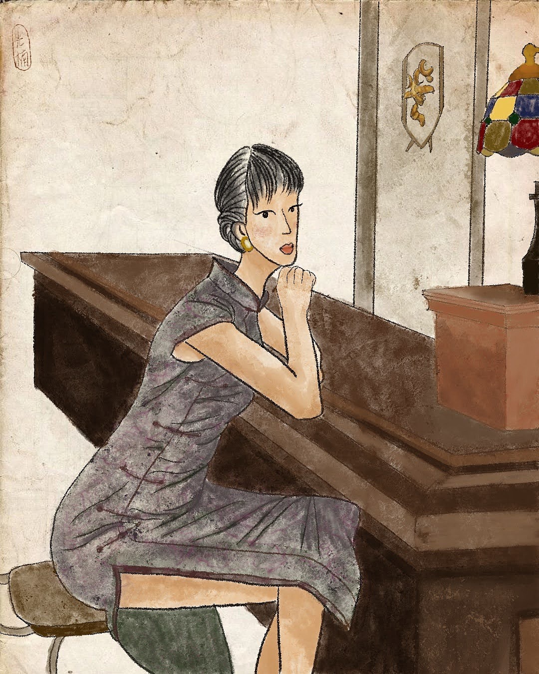 文人 香气 时代（图ZMjUzNzI3OTQ0） - 商业插画 - 站酷设计师插画BoNanCible原创素材 - 站酷ZCOOL