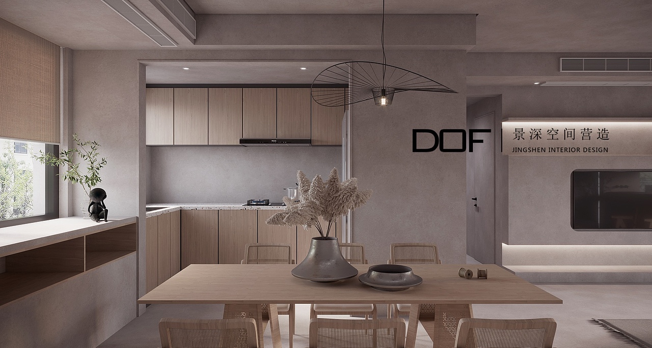 侘寂风住宅-张家港（图ZMjU1Njc3NjE2） - 家装设计 - 站酷设计师ARROW景深原创素材 - 站酷ZCOOL