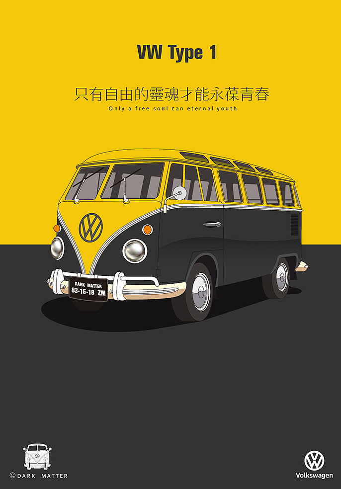 Volkswagen | 大众世纪经典 Type 1 诞生70周年（图ZMTQ1NzA5MzEy） - 场景 - 站酷设计师零度暗物质原创素材 - 站酷ZCOOL