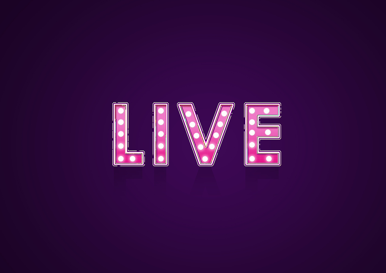 荧光立体字设计|平面|字体/字形|pskame - 原创作品 - 站酷 (zcool)