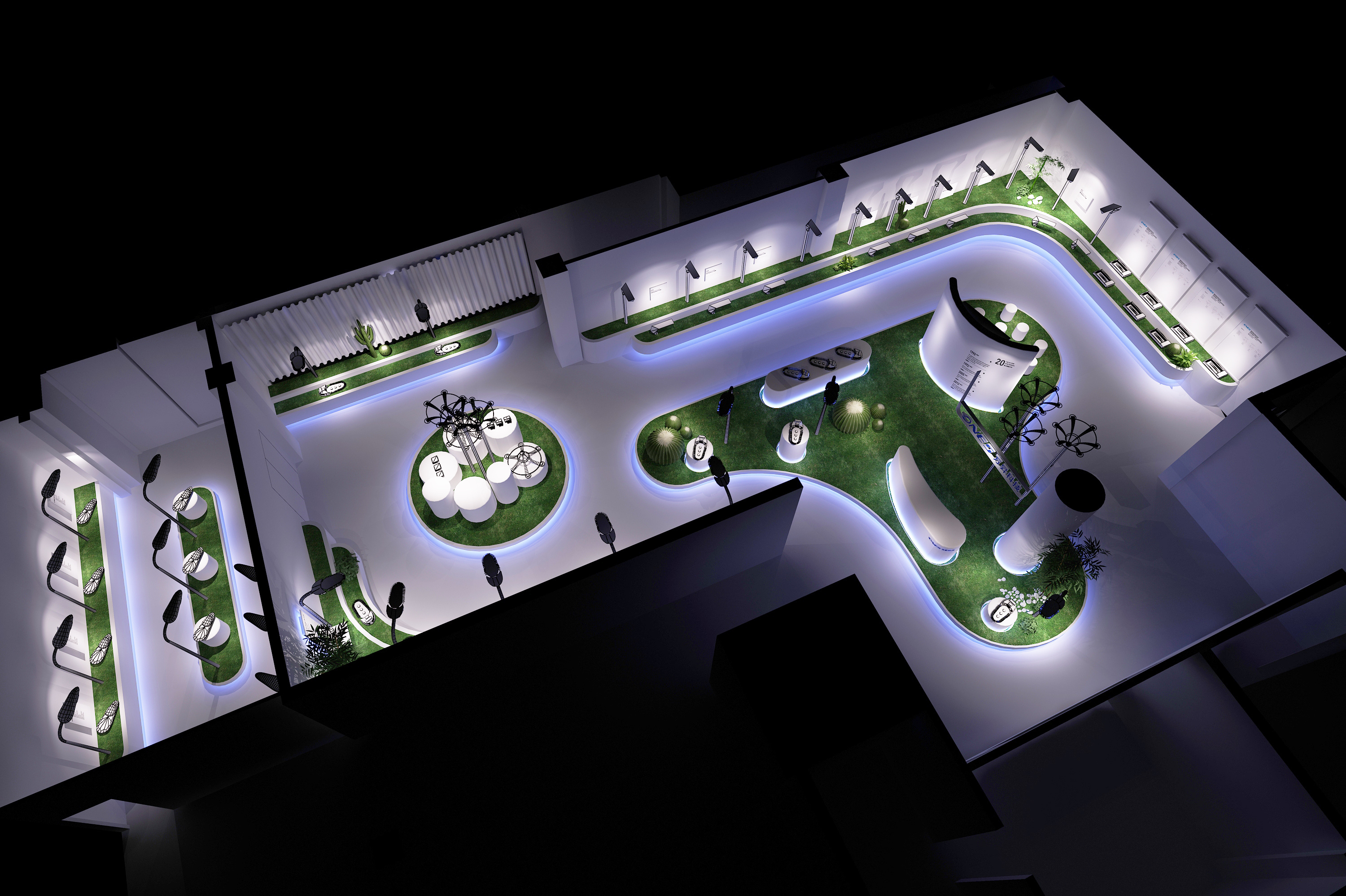 万晟科技展厅|空间|展陈设计|空舍设计 - 原创作品 - 站酷 (zcool)