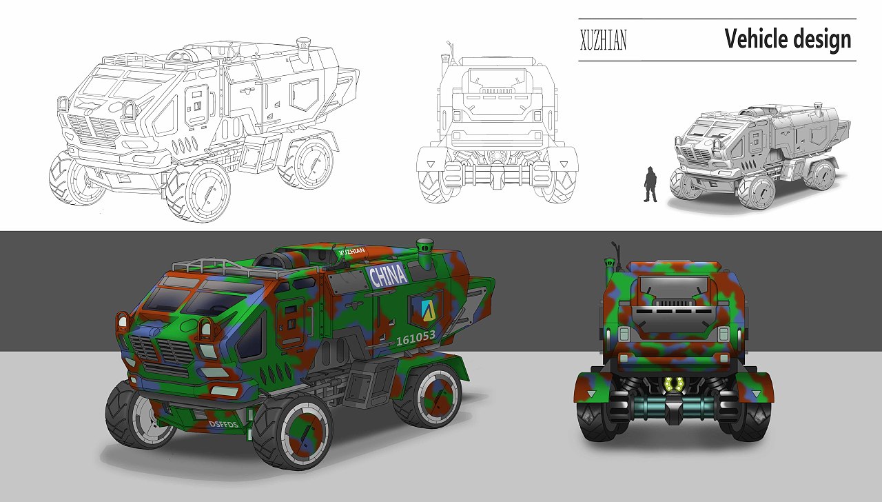 载具设计|插画|游戏原画|z15340741 - 原创作品 - 站酷 (zcool)
