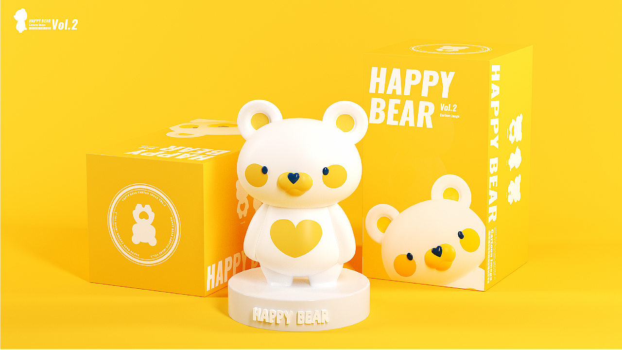 HappyBear 开心熊IP补完计划（图ZMjgxNzUxODA0） - IP形象 - 站酷设计师AbelYeh原创素材 - 站酷ZCOOL