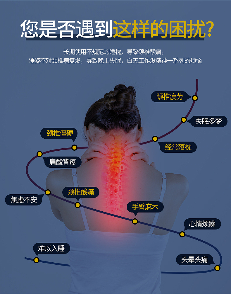 按摩睡枕（圖ZMTg4NDkzNTgw） - 電商 - 站酷設(shè)計(jì)師琳達(dá)2018原創(chuàng)素材 - 站酷ZCOOL