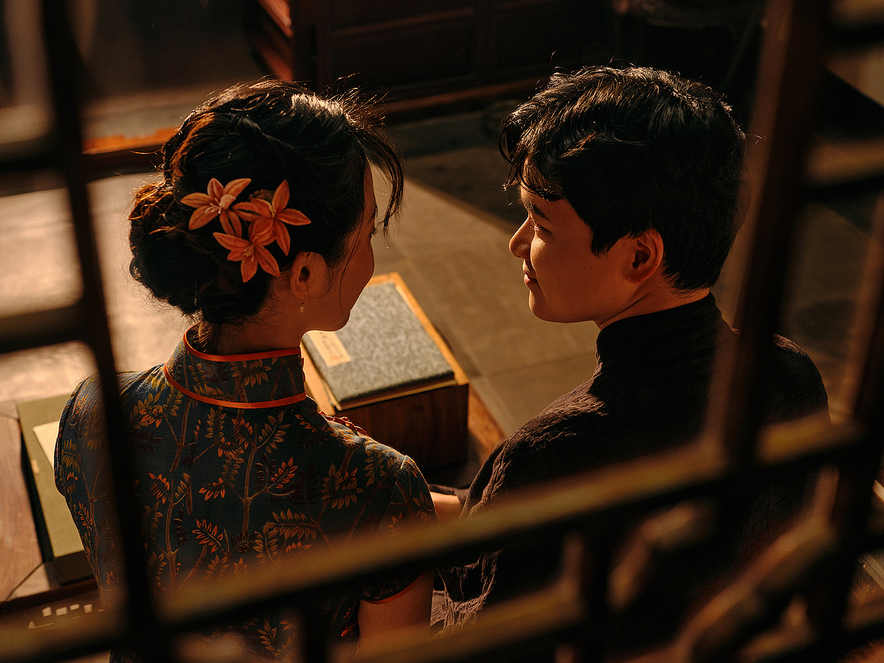 中式婚纱照 民国 情侣