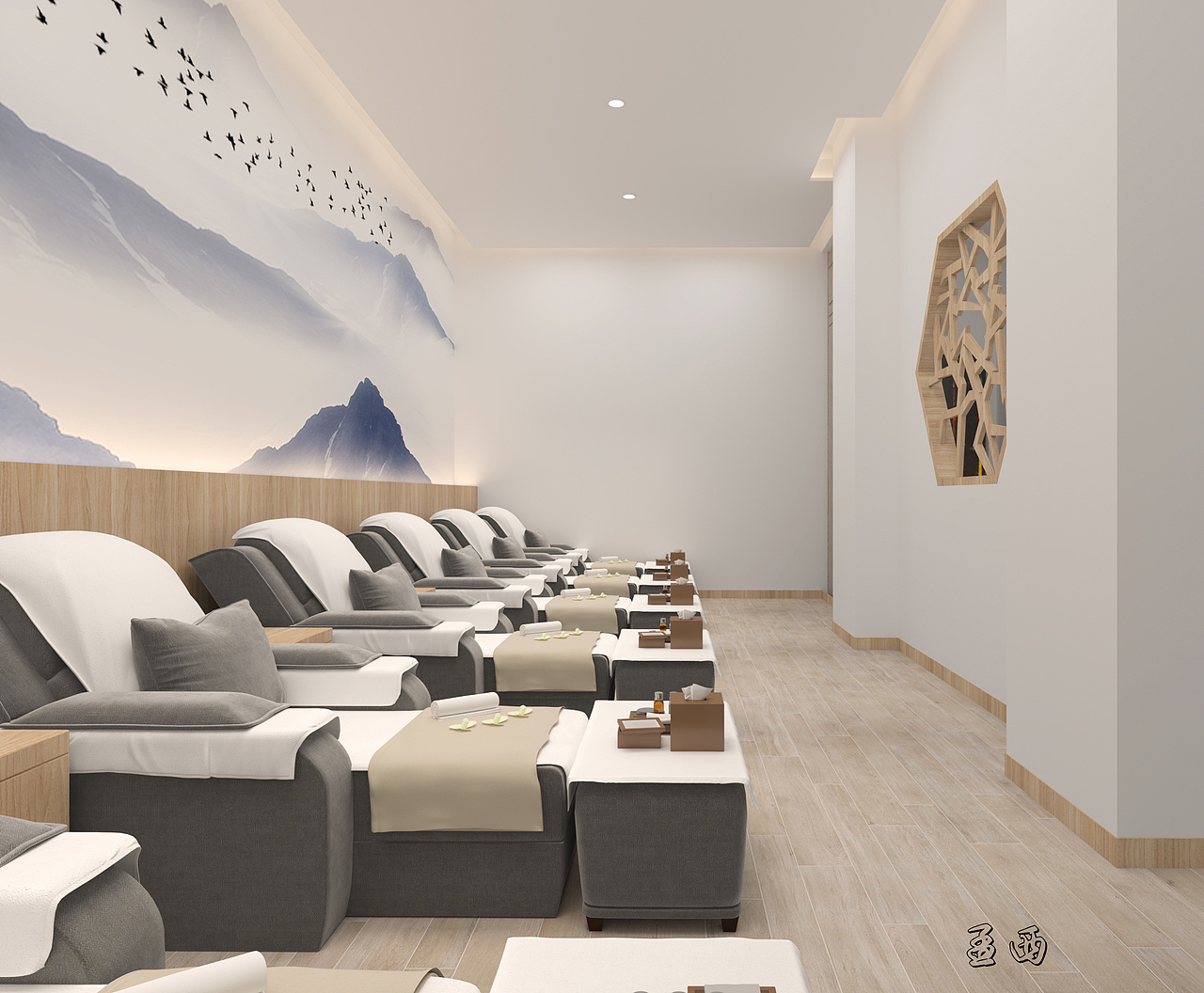 采耳店-给耳朵洗个澡（图ZMjc4ODUwODYw） - 商业空间设计 - 站酷设计师孟西原创素材 - 站酷ZCOOL