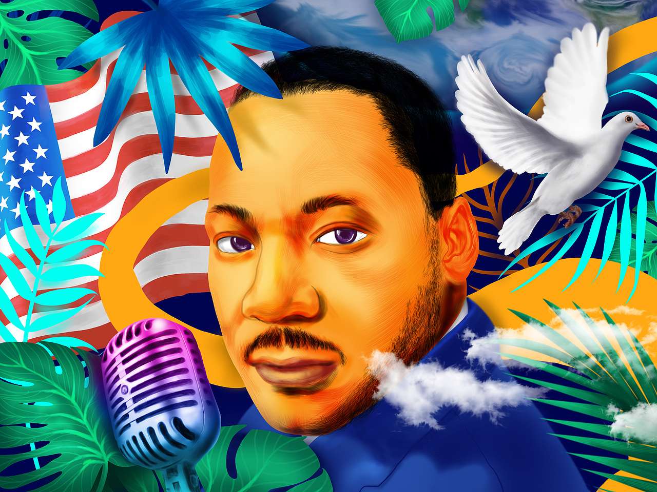 【时代偶像 Idol of the times】插画 for Jagsaws App