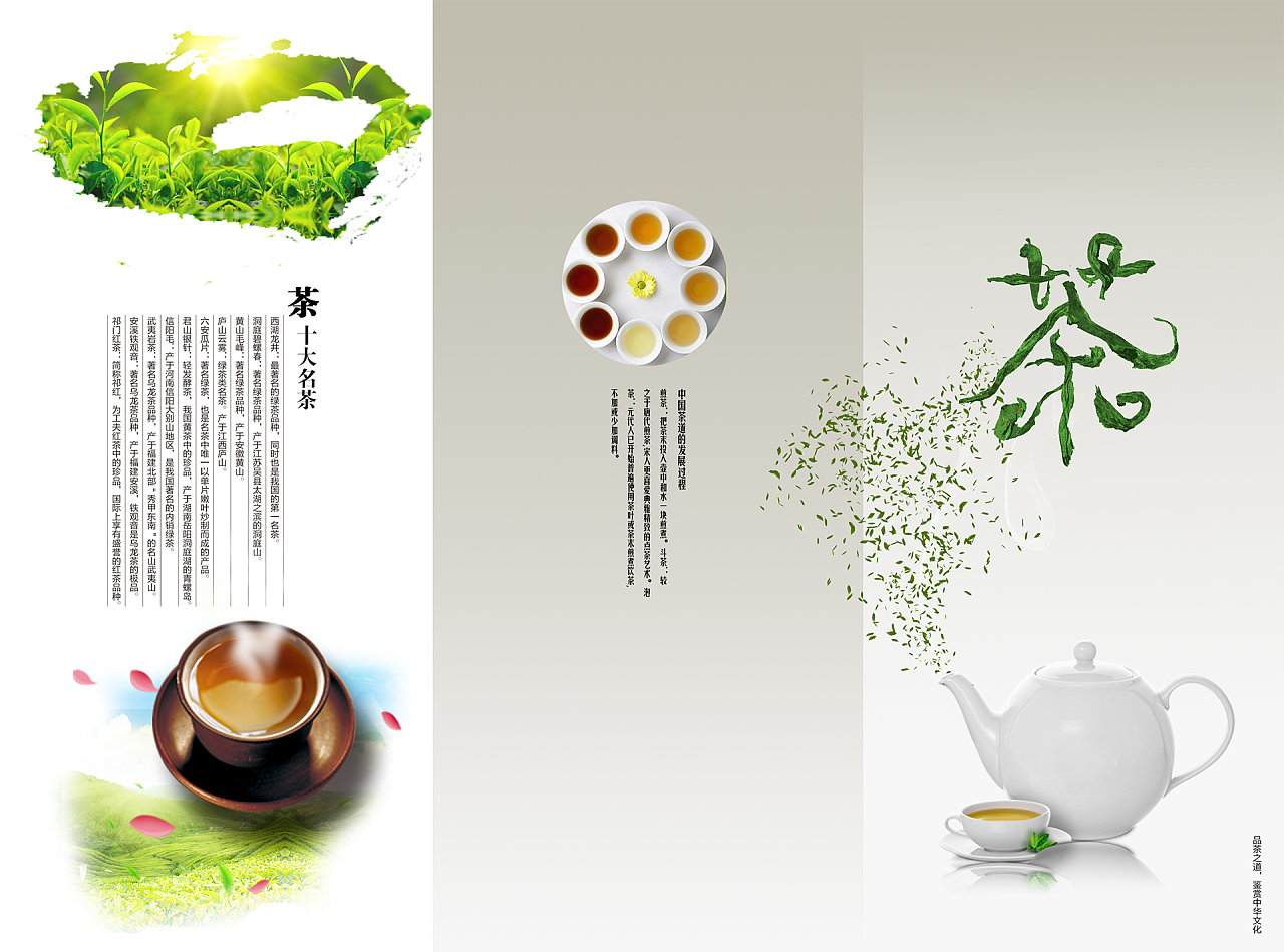 茶-三折页|平面|宣传物料|木木lily - 原创作品 - 站酷 (zcool)