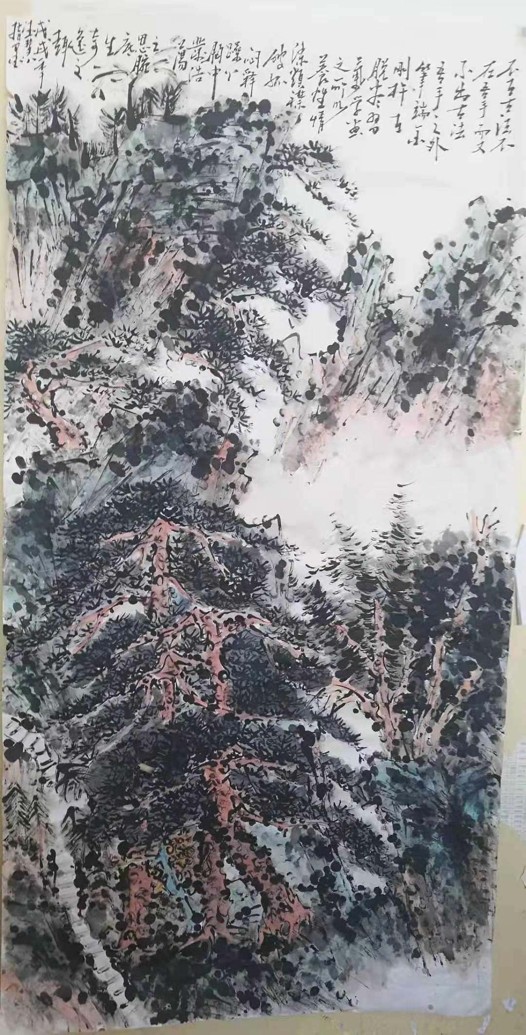 国画之水墨指画