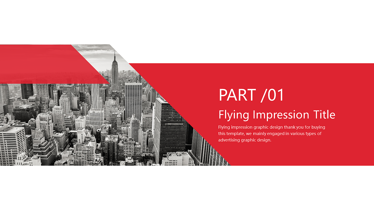 欧美风红色工作计划模板