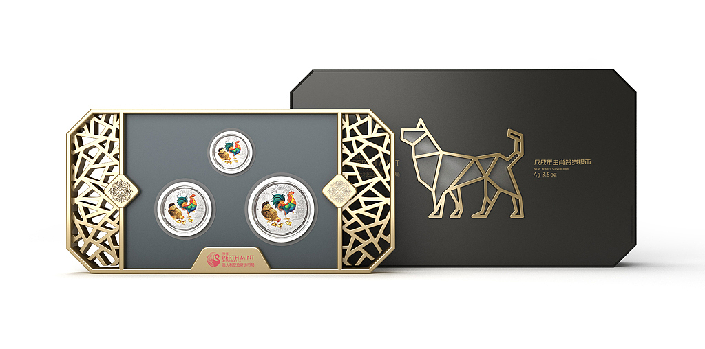 贵金属包装设计，收藏品包装设计，工艺品包装设计