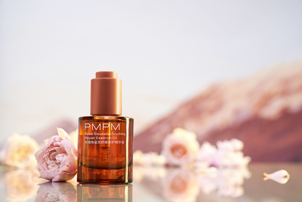 pmpm玫瑰精油场景图拍摄