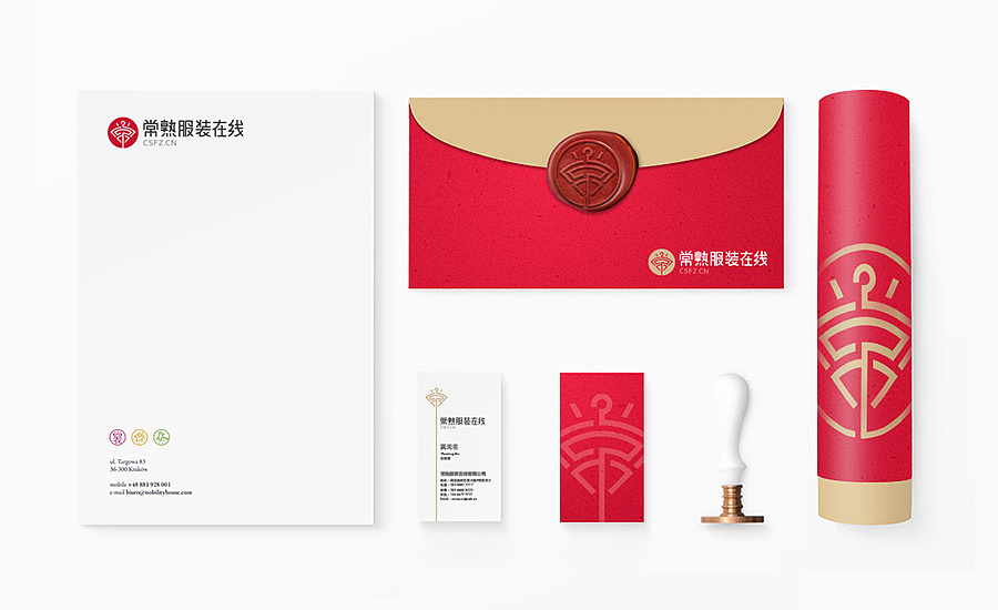 【常熟服装在线】品牌形象（图ZNDgxNTYzNzI=） - 品牌 - 站酷设计师CMYKER原创素材 - 站酷ZCOOL