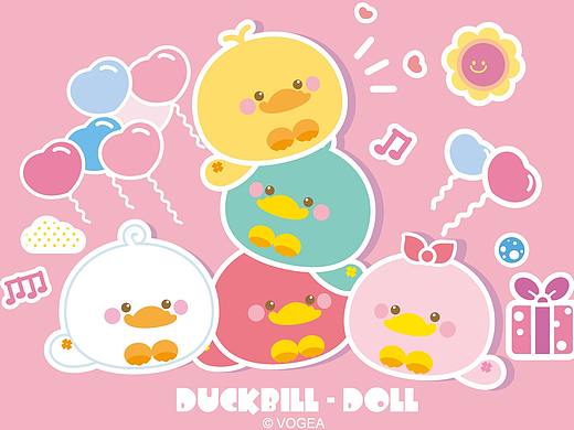 插画 | DUCKBILL DOLL鸭嘴兽宝贝圆滚滚系列