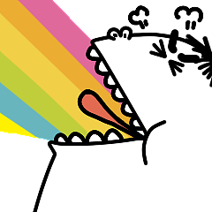 微信表情 小怪兽