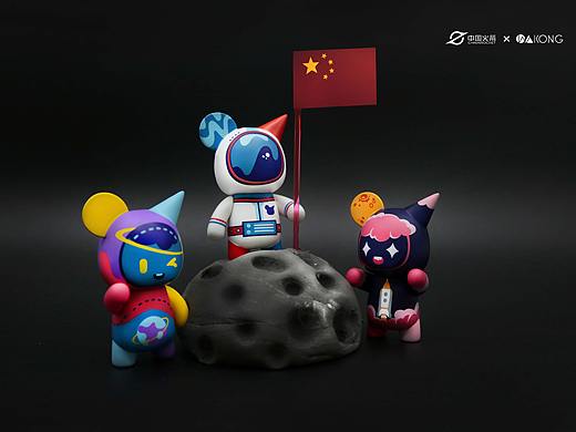 中国火箭×W.KONG——向成功系列盲盒