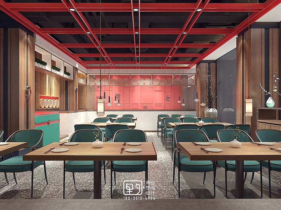小飞设计：饺子馆（图ZMTQ3MTQzMTY0） - 家装设计 - 站酷设计师小飞设计原创素材 - 站酷ZCOOL