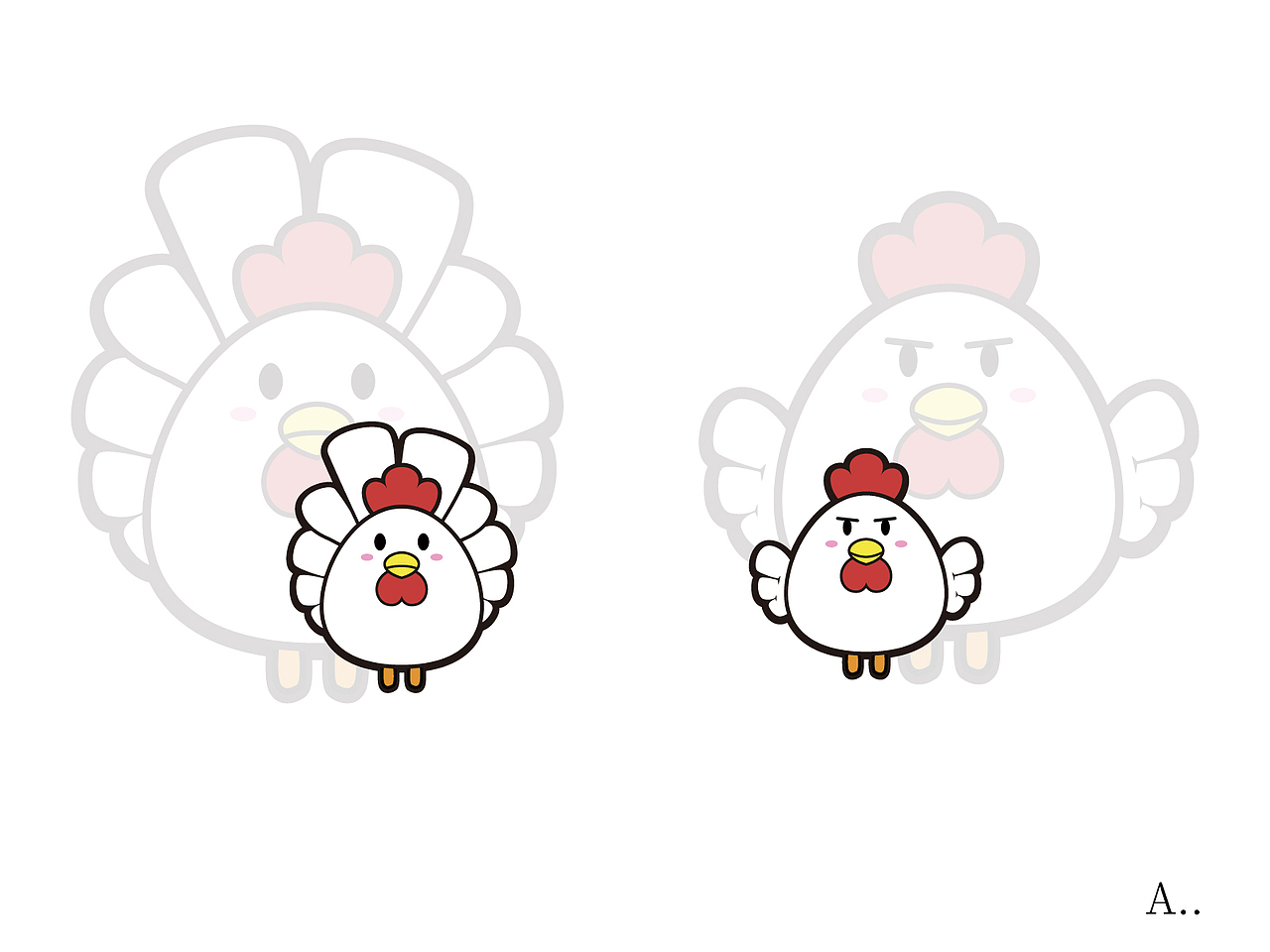 卡通形象（圖ZMjY3MzE4MjA4） - IP形象 - 站酷設(shè)計(jì)師消失的雪條原創(chuàng)素材 - 站酷ZCOOL