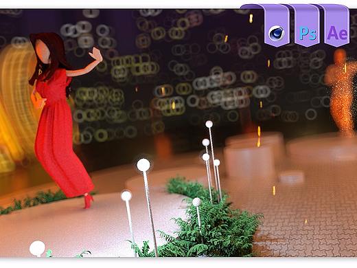 2018安徽卫视《一起来跳舞》片头动画（个人主页-ZNDUxNTcyNDA=） - 栏目片头 - 站酷设计师火鱼商业动画设计原创素材 - 站酷ZCOOL